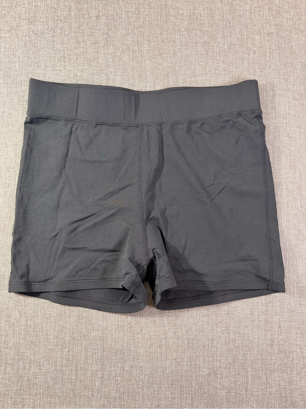 Aquashape by dolphin swiwear Women’s Black High-Waist Shorts Wide Waistband L